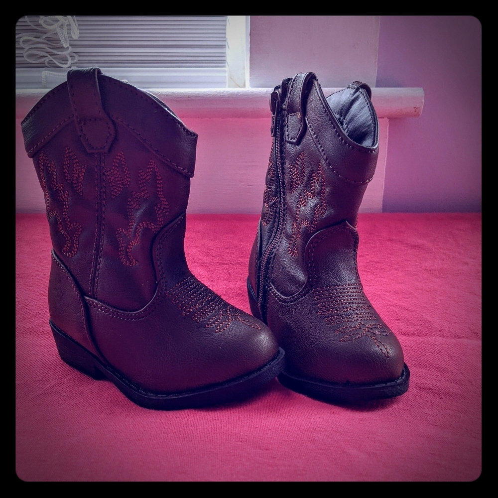 Toddler girls cowboy boots